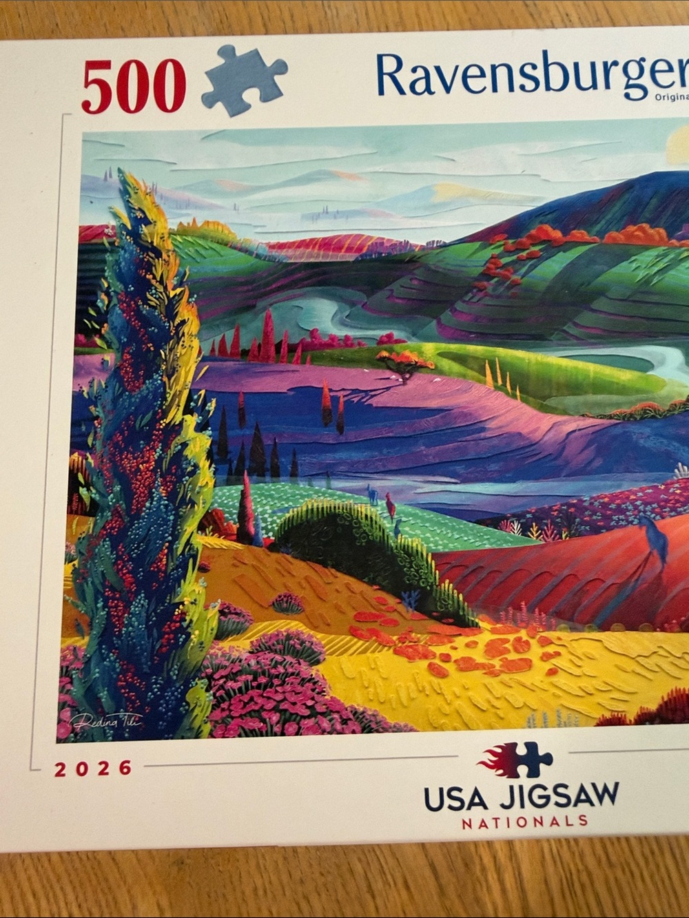 Puzzle by Ravensburger. 500ct. Rolling Hills